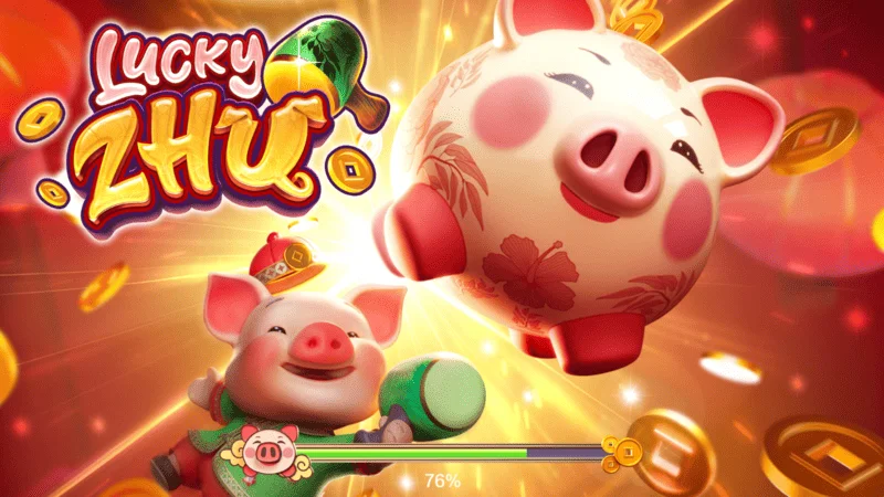 Lucky Zhu - game loading screen